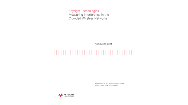 Measuring Wireless Interference with Real-time Analyzers